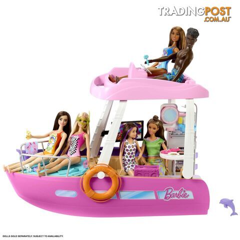 Barbie Dream Boat Playset With Pool Slide And 20+ Accessories - Mahjv37 - 194735095100