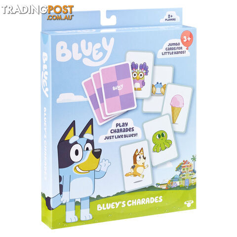 Bluey Bluey's Charades Card Game - Mj17168 - 630996171684