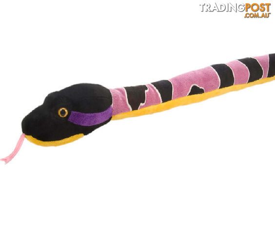 Wild Republic - Plush Snake Timber Rattlesnake 137cm - Wr89098 - 092389890983
