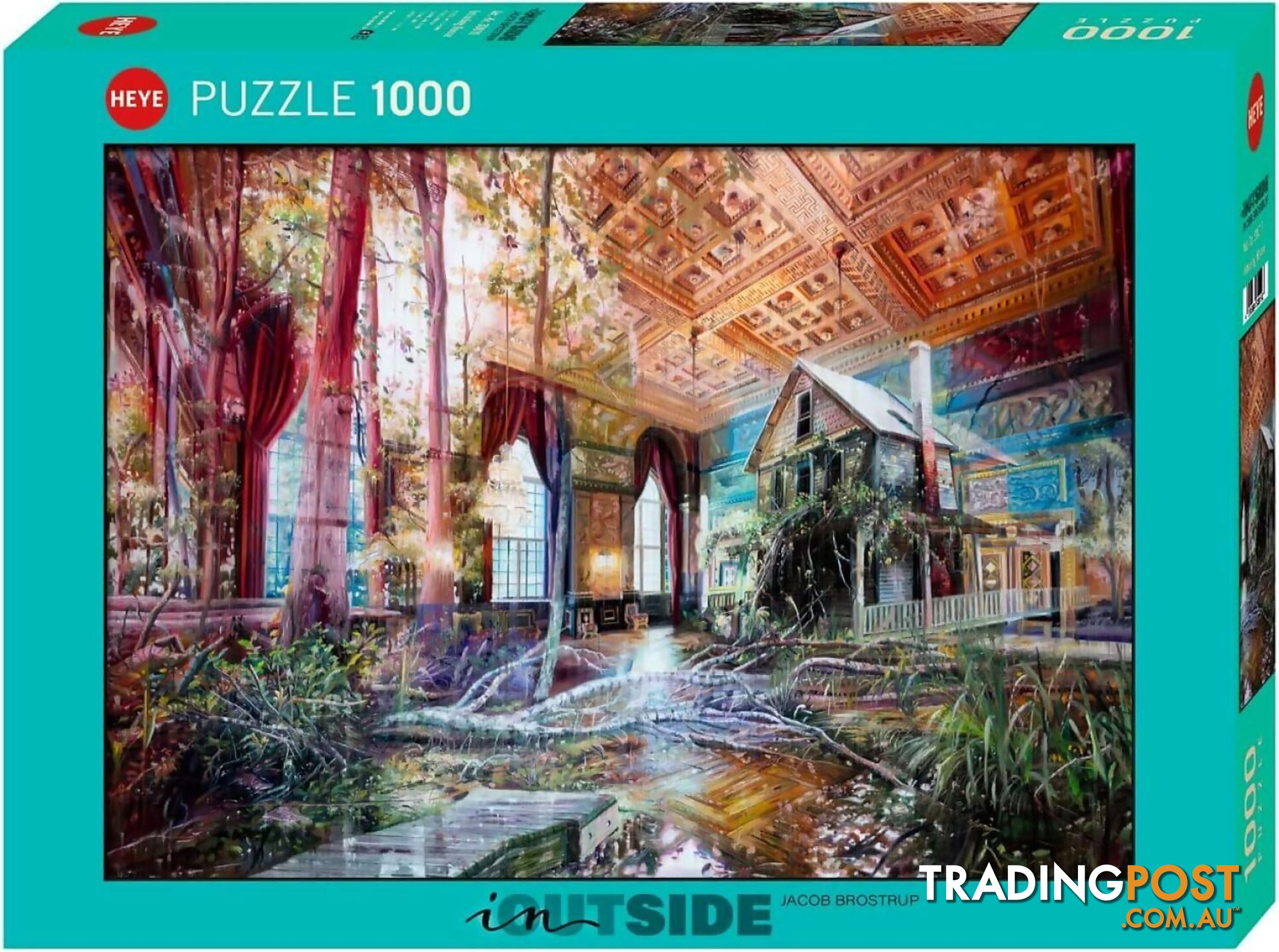 Heye - Intruding House In Outside - Jigsaw Puzzle 1000pc Jdhey30019 - 4001689300197