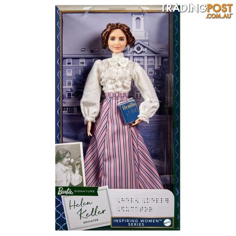 Barbie Signature Inspiring Women Series Helen Keller Doll Magtj78 - 887961916003
