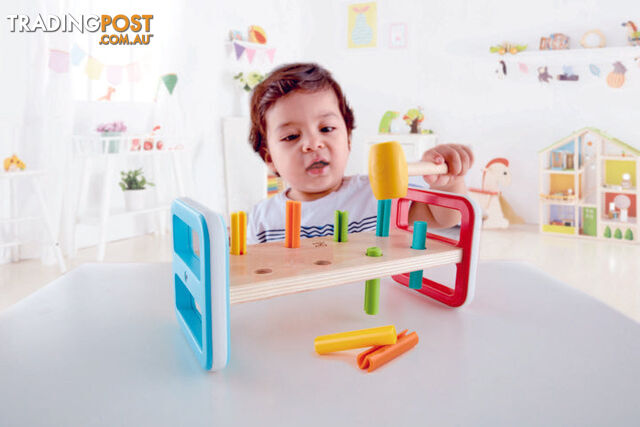 Hape -  Rainbow Pounder Ughe0506 - 6943478026421