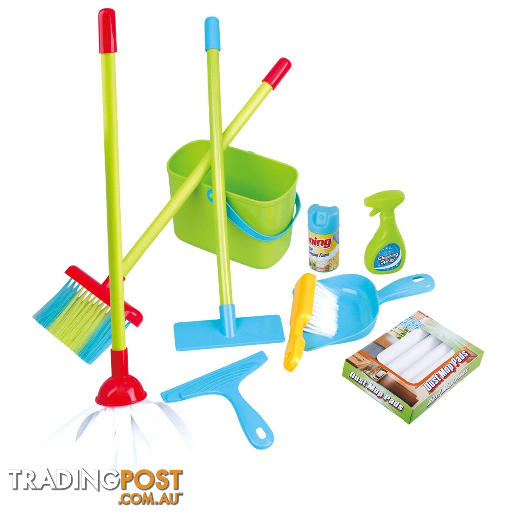Little Helper Cleaning Set 10 Pieces  Playgo Toys Ent. Ltd Art63635 - 4892401034564