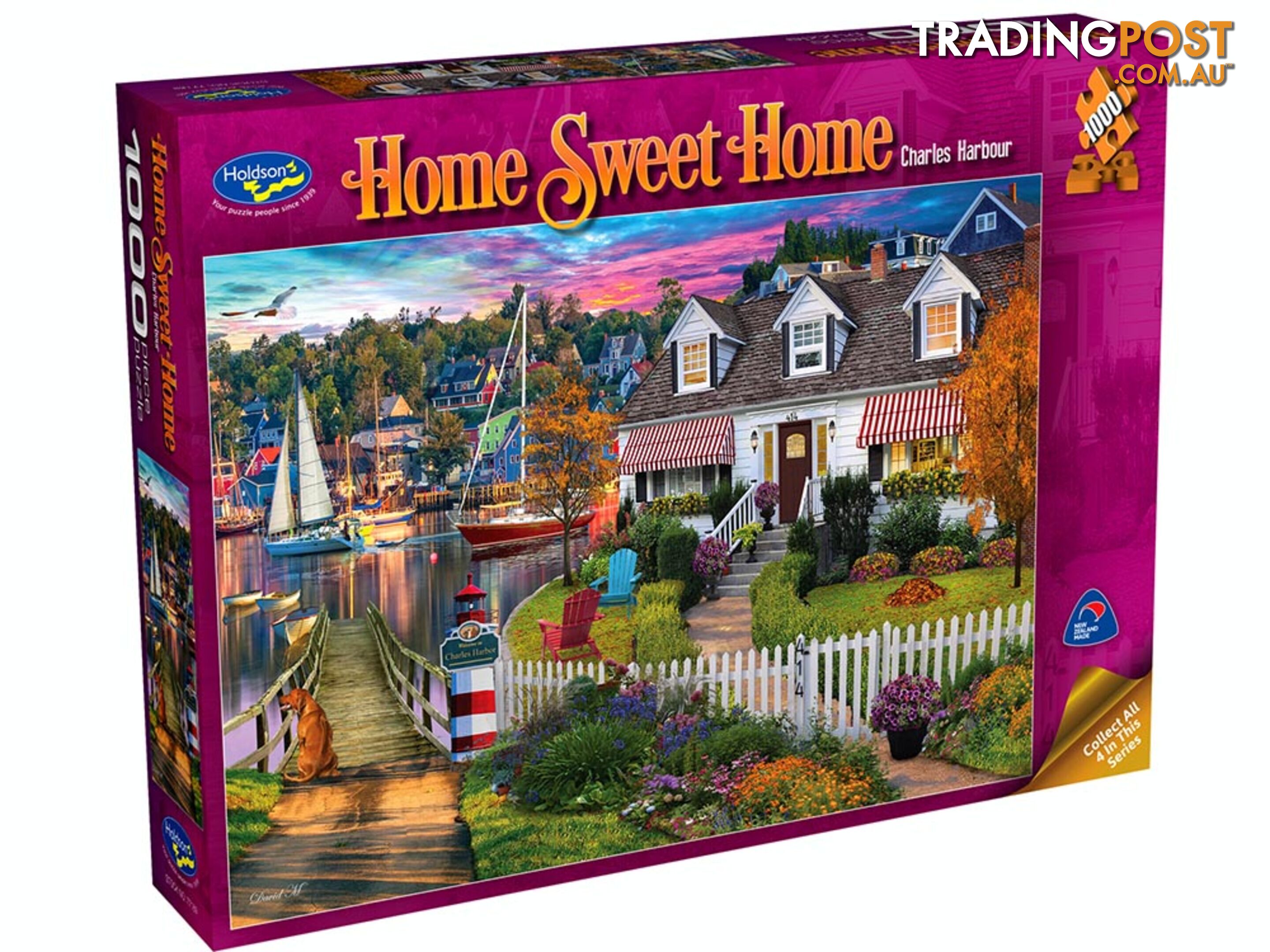 Holdson Jigsaw Puzzle - Home Sweet Home 2 Charles Harbour. 1000 Piece Jigsaw Puzzle Hol771691 - 9414131771691