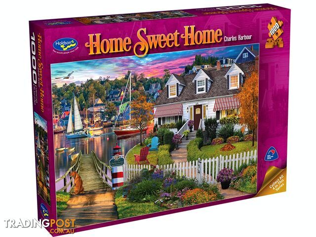 Holdson Jigsaw Puzzle - Home Sweet Home 2 Charles Harbour. 1000 Piece Jigsaw Puzzle Hol771691 - 9414131771691