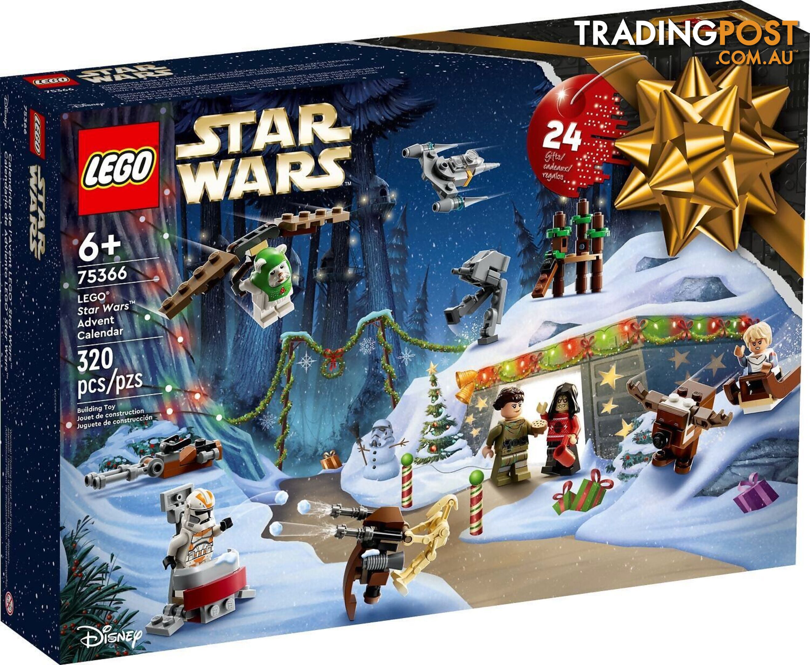 LEGO 75366 Star Warsâ„¢ Advent Calendar 2023 - Star Wars - 5702017417110