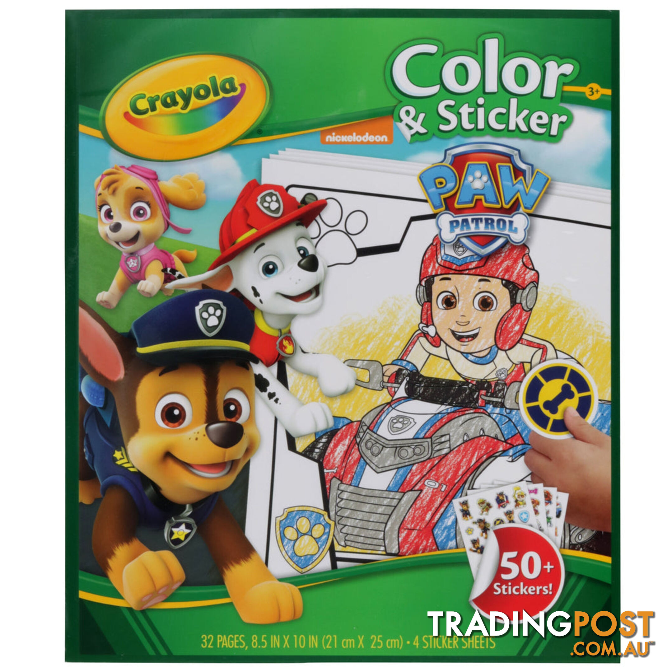 Crayola - Color & Sticker Pawpat - Bs046920 - 71662469207