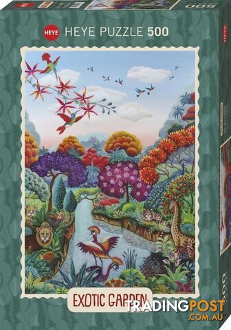 Heye - Exotic Garden Plants Paradise Jigsaw Puzzle 500pc - Jdhey29956 - 4001689299569