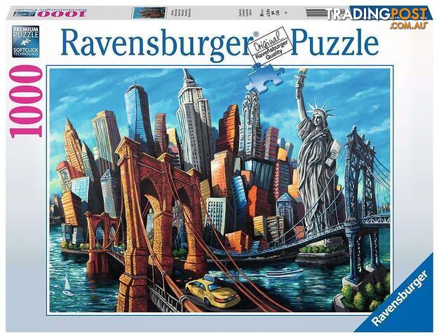 Ravensburger - Welcome To New York - Mdrb16812 - 4005556168125