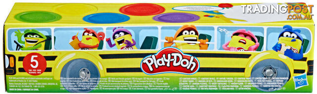 Play-doh - School Bus Back To School 5 Pack - Hbf7368as01 - 195166218601