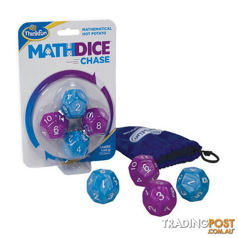 Thinkfun Math Dice Chase - Mdtn1505 - 019275015053