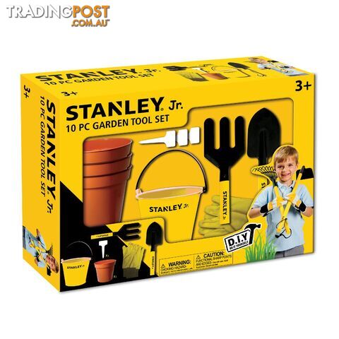 Stanley Jr - 10 Piece Garden Tool Set Art65716 - 7290016261981