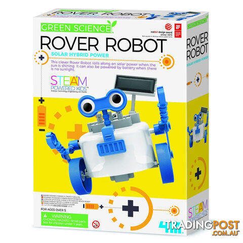 4m - Steam-powered Kids - Green Science Rover Robot - Green Energy Jpfsg3417 - 4893156034175