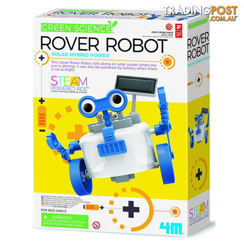 4m - Steam-powered Kids - Green Science Rover Robot - Green Energy Jpfsg3417 - 4893156034175