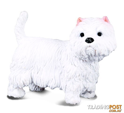 CollectA West Highland White Terrier Dog Medium Animal Figurine - Rpco88074 - 4892900880747