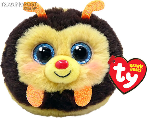 Ty Beanie Boos Balls - Zinger Bee - Puffies - Bg42536 - 008421425365