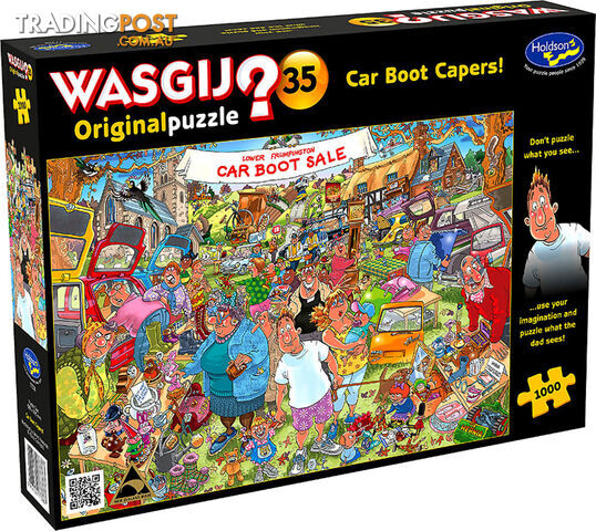 Wasgij - Original 35 Car Boot Capers Jigsaw Puzzle 1000pc Holdsons Jdhol773367 - 9414131773367