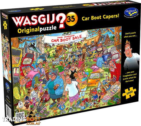 Wasgij - Original 35 Car Boot Capers Jigsaw Puzzle 1000pc Holdsons Jdhol773367 - 9414131773367