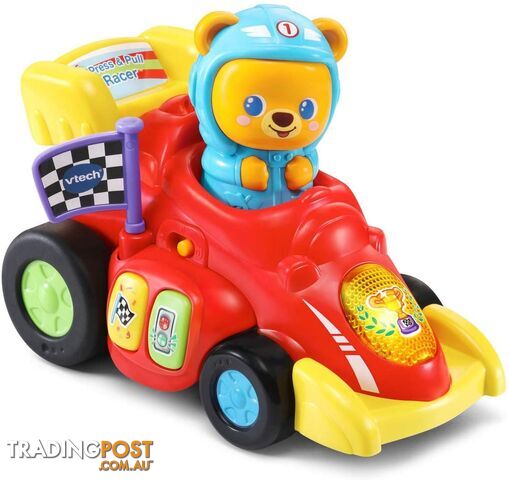 Vtech - Race-along Bear Baby Toy Car Vtech Tn80528403 - 3417765284038