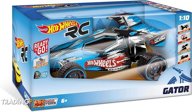 Hot Wheels® - Rc Buggy Gator 1:10  - Lu63652d - 8001011636525