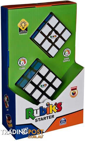 Rubikâ€™s - Starter Pack 3x3 Cube And Edge - Si6064005 - 778988419946