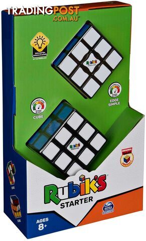 Rubikâ€™s - Starter Pack 3x3 Cube And Edge - Si6064005 - 778988419946