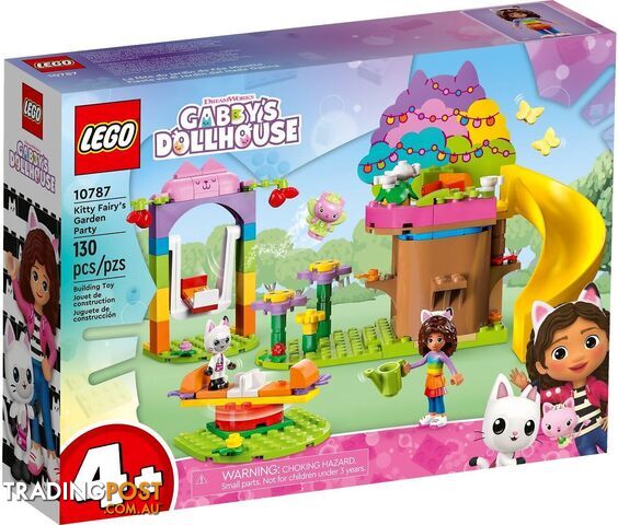 LEGO 10787 Kitty Fairy's Garden Party - Gabby's Dollhouse 4+ - 5702017424118