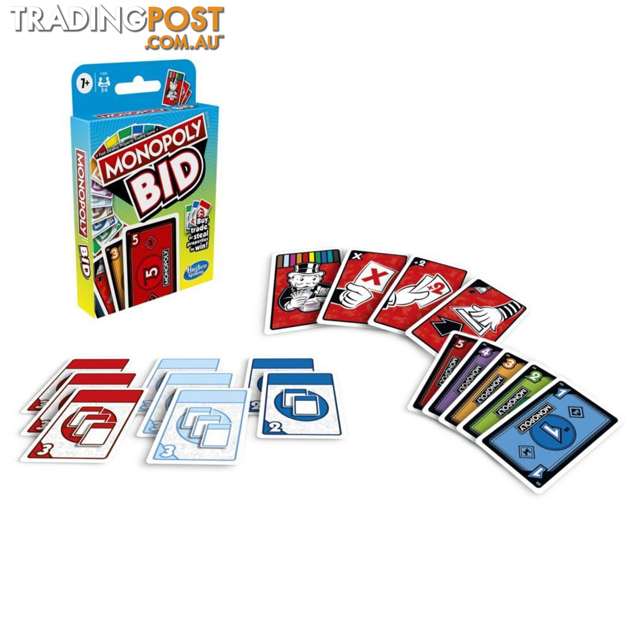 Monopoly Bid Hasbro - Hbf16990751 - 630509985890