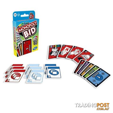 Monopoly Bid Hasbro - Hbf16990751 - 630509985890