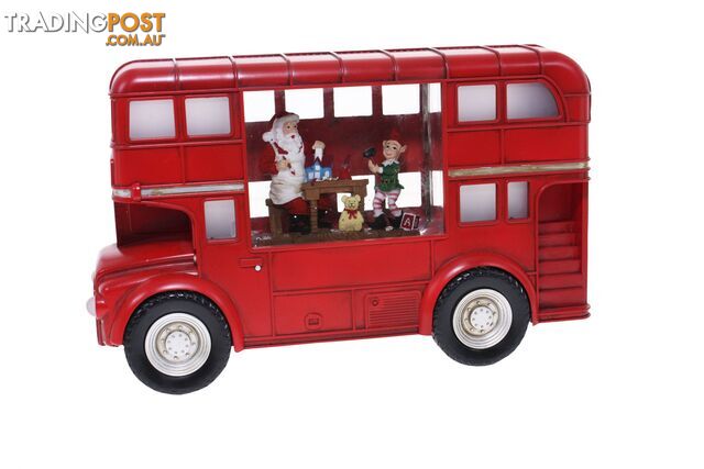 Cotton Candy - Xmas Dbl Decker Bus Santa Workshop - 9353468015132