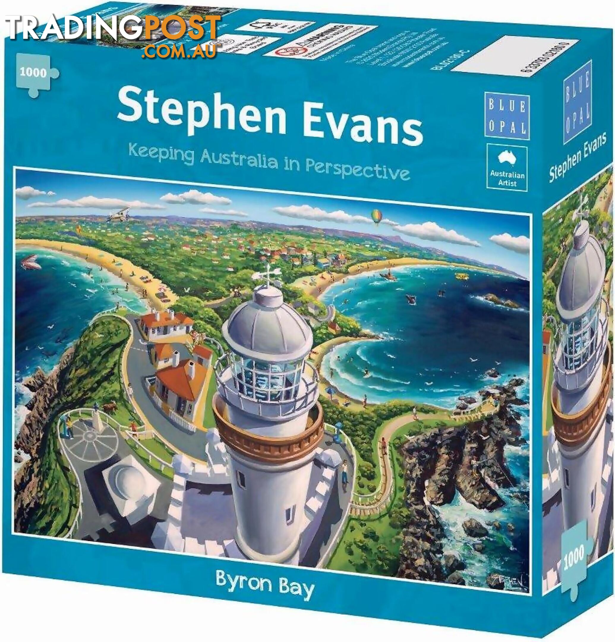 Blue Opal - Evans Byron Bay Jigsaw Puzzle 1000 Pieces - Mdbl02180 - 633793021800