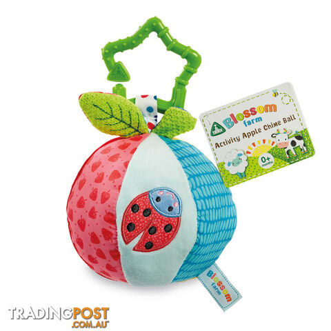 Early Learning Centre Blossom Farm Activity Apple Chime Ball - Mdelc200013 - 5034253000130