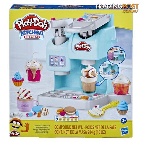 Play-doh - Kitchen Creations Colourful Cafe Playset Hasbro - Hbf43725l00 - 5010994111960