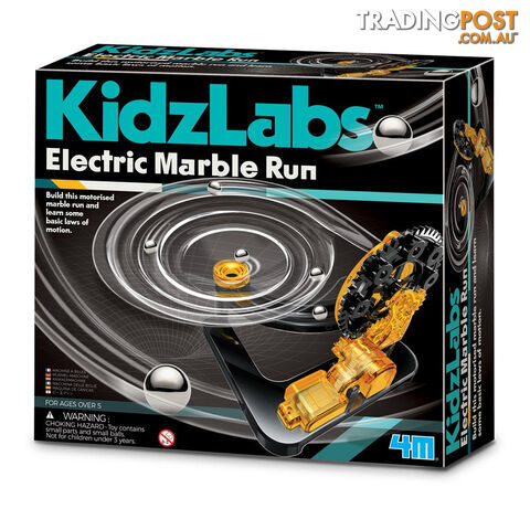 4m - Kidzlabs - Electric Marble Run Jpfsg3456 - 4893156034564