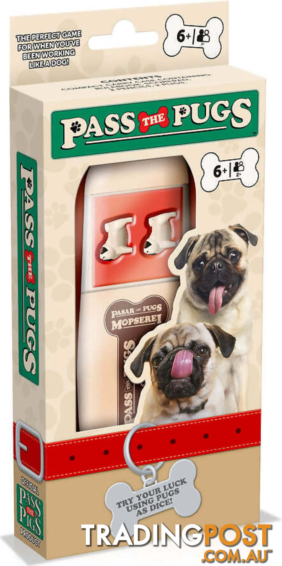 Pass The Pugs - Winning Moves - Jdwma041928 - 5036905041928