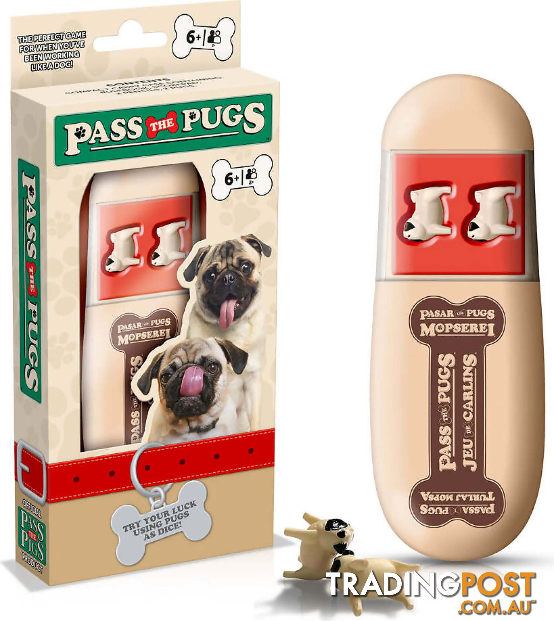 Pass The Pugs - Winning Moves - Jdwma041928 - 5036905041928