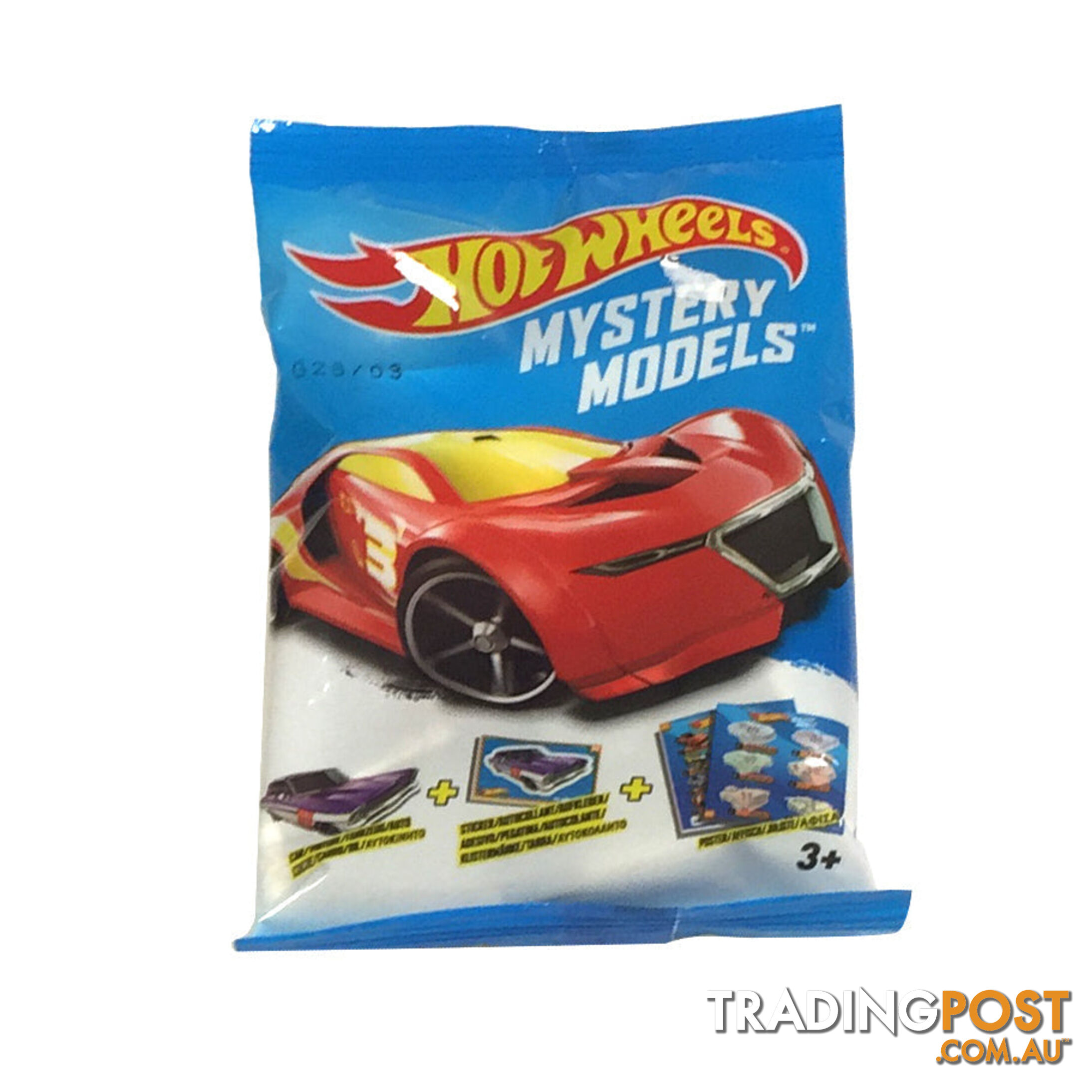 Hot Wheels® - Mystery Models Blind Pack Vehicle+ Sticker - Mar9105 - 027084855920