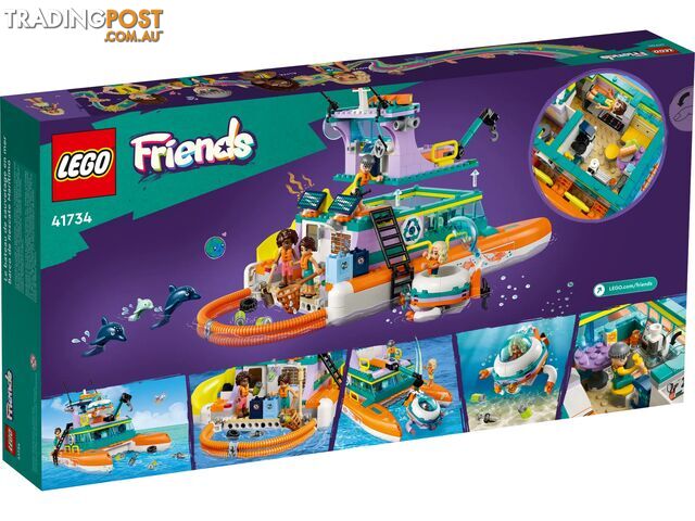 LEGO 41734 Sea Rescue Boat - Friends - 5702017415192