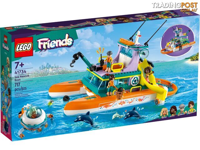 LEGO 41734 Sea Rescue Boat - Friends - 5702017415192