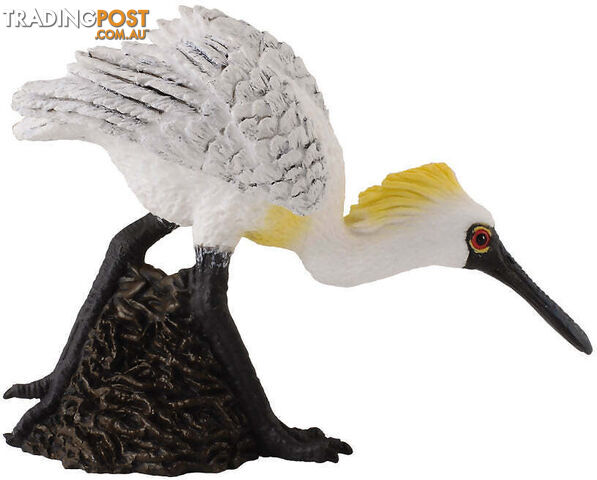 CollectA - Black Faced Spoonbill Walking Figurine - Rpco88397 - 4892900883977