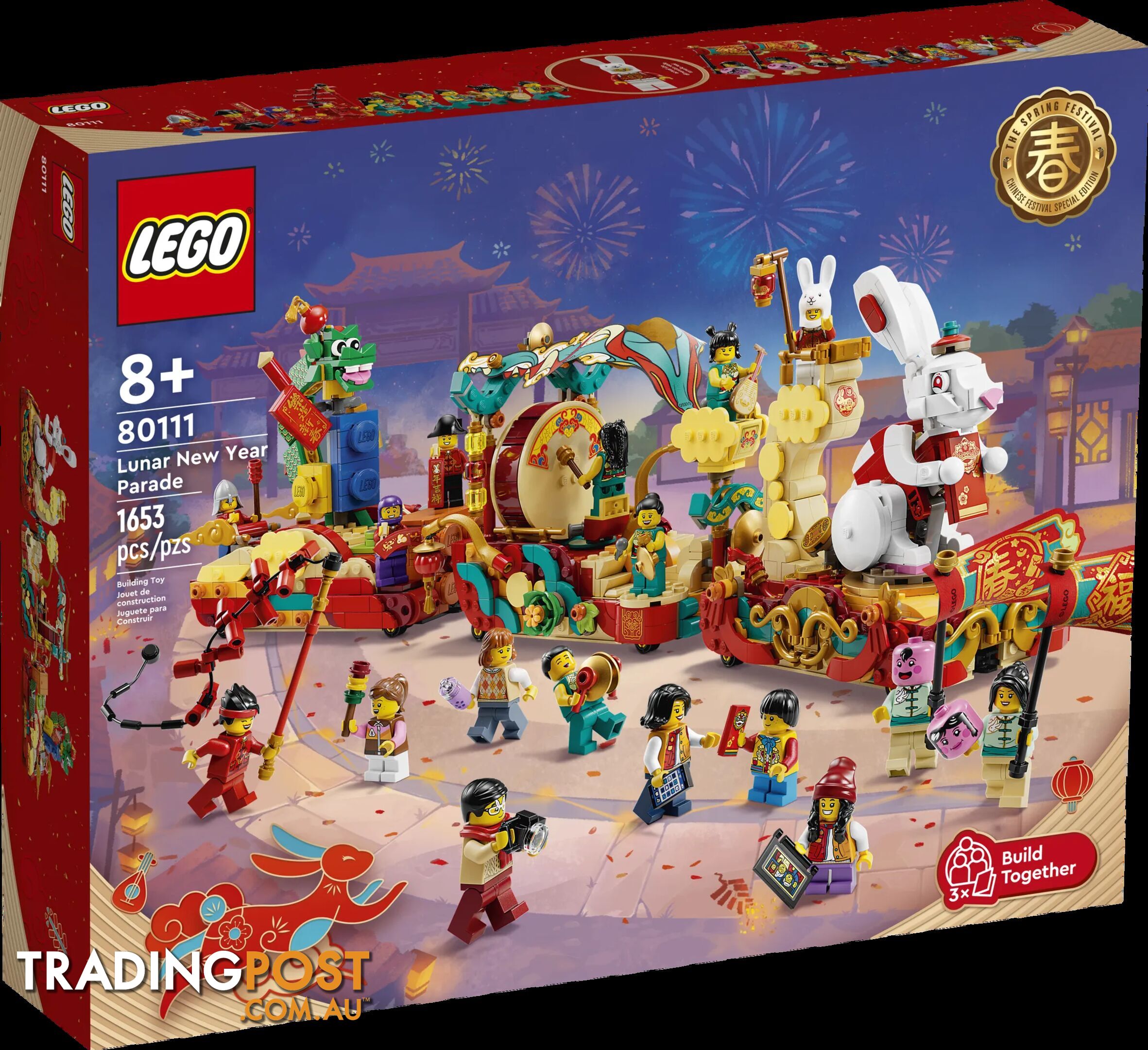 LEGO 80111 Lunar New Year Parade - Chinese Festivals - 5702017415628