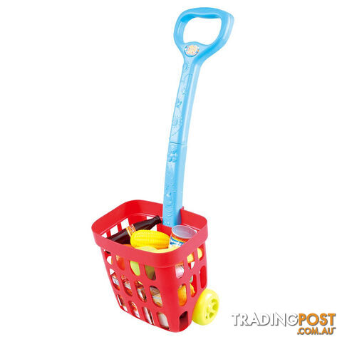 Playgo Toys Ent. Ltd. Rolling Shopping Basket - Art65530 - 4892401032454