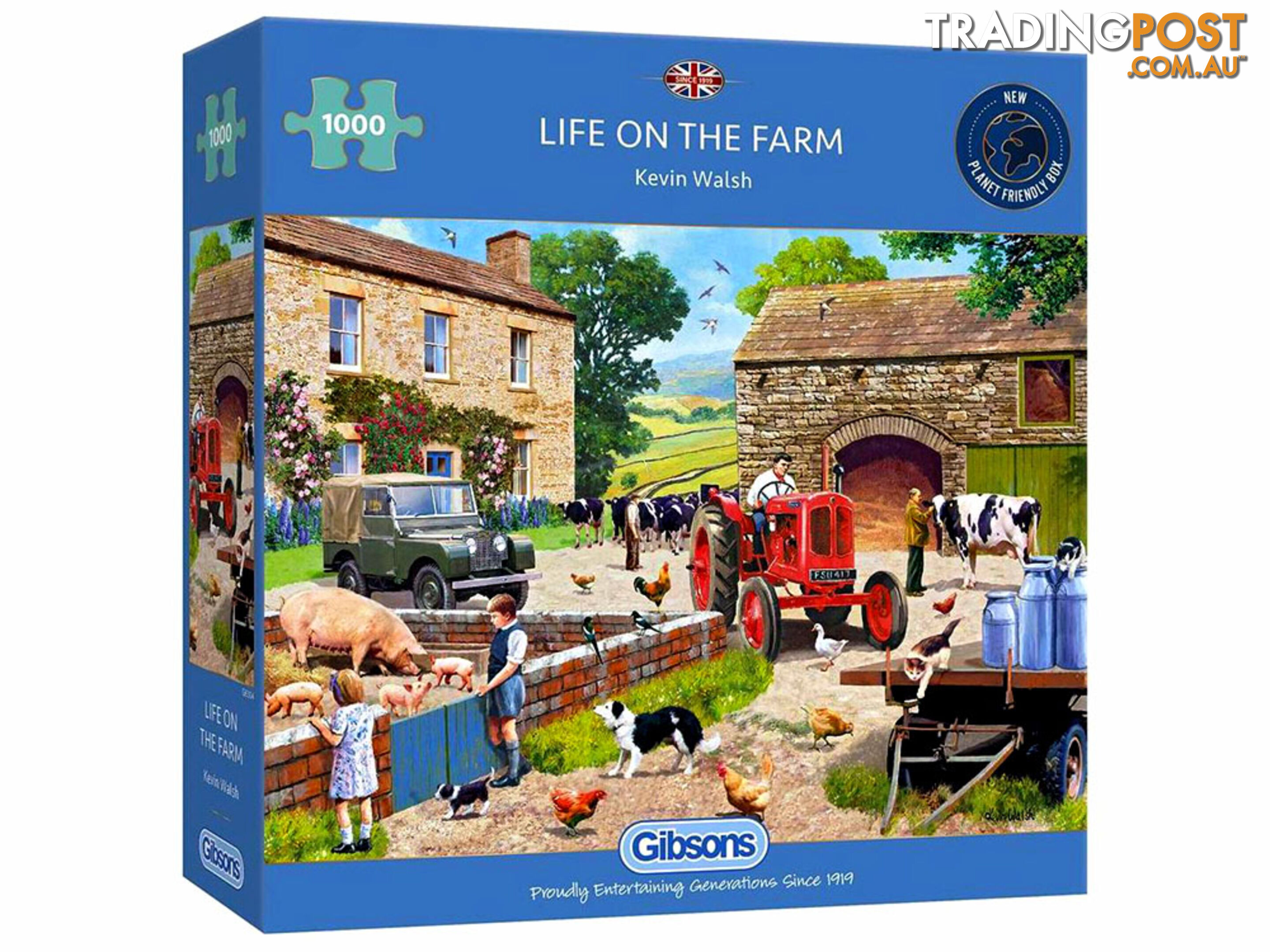 Gibsons - Life On The Farm Jigsaw Puzzle 1000 Pieces - Jdgib063042 - 5012269063042