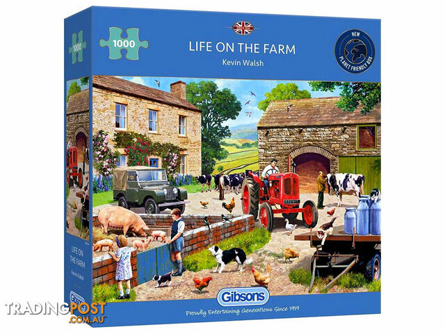 Gibsons - Life On The Farm Jigsaw Puzzle 1000 Pieces - Jdgib063042 - 5012269063042