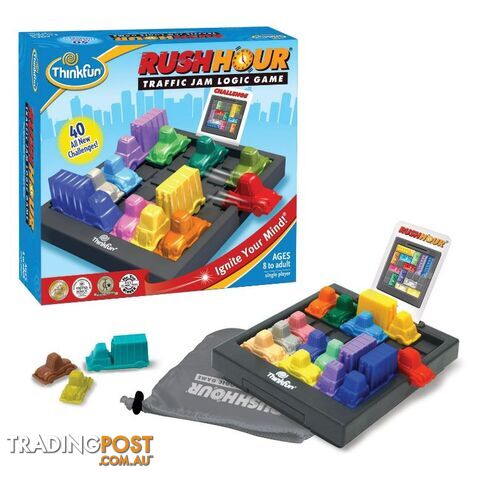 Thinkfun - Rush Hour Traffic Jam Logic Game - Mdtn76436 - 4005556764365