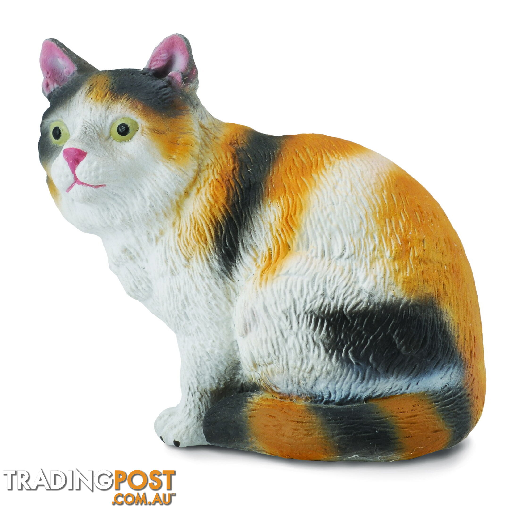 CollectA Cat Moggy Sitting Small Animal Figurine - Rpco88490 - 4892900884905