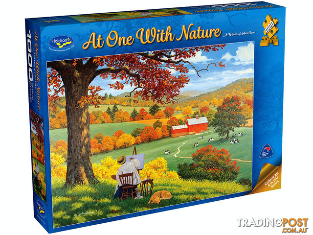Holdson Jigsaw Puzzle - At One With Nature A World Of Her Own 1000 Piece Jigsaw Puzzle Hol772292 - 9414131772292