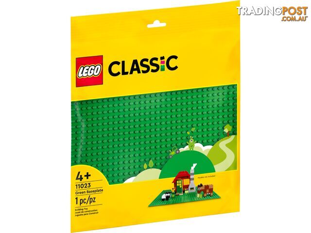 LEGO 11023 Green Baseplate - Classic 4+ - 5702017184265