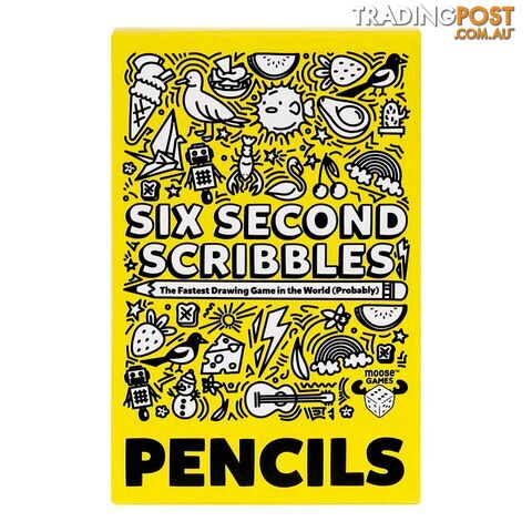 Six Second Scribbles Game - Mj90977 - 630996909775