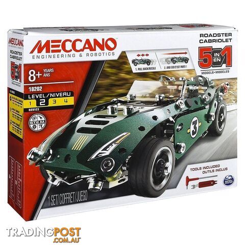 Meccano - Pull Back Roadster Si6040176 - 778988529065
